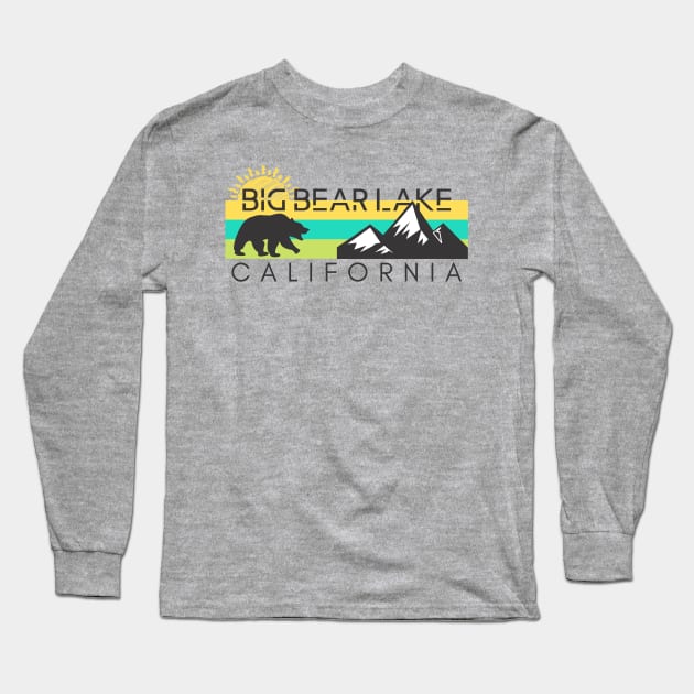 BIG BEAR LAKE [2.0] Long Sleeve T-Shirt by ambrdsgn